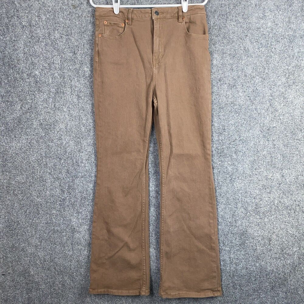 MOTEL Jeans Womens Size XL Brown Bootcut Casual